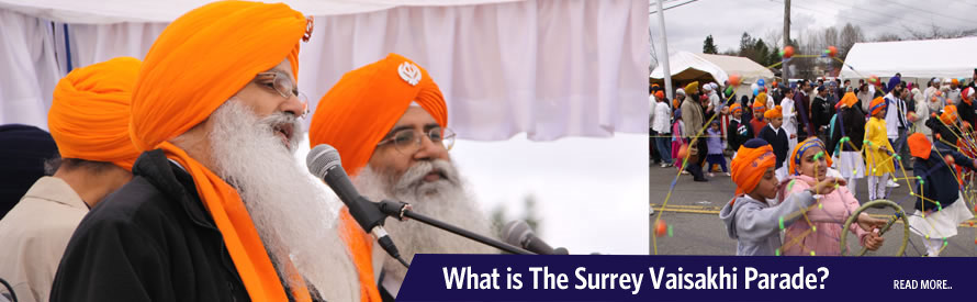 what is the surrey vaisahki parade